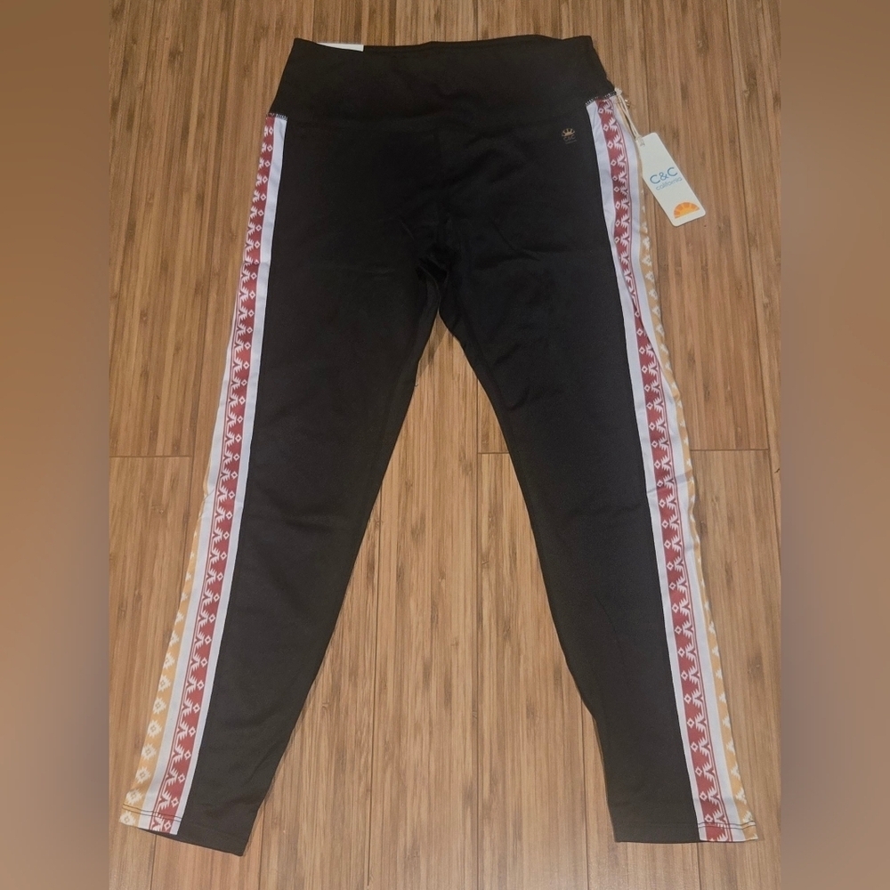 NWT C&C California Patterned Leggings